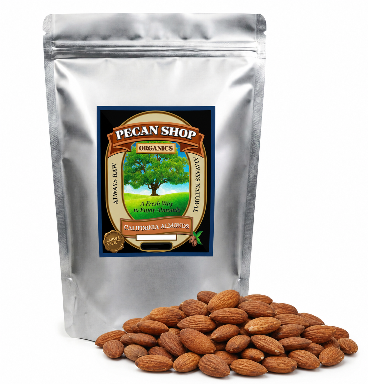 Fresh California Almonds β Carmel Variety
