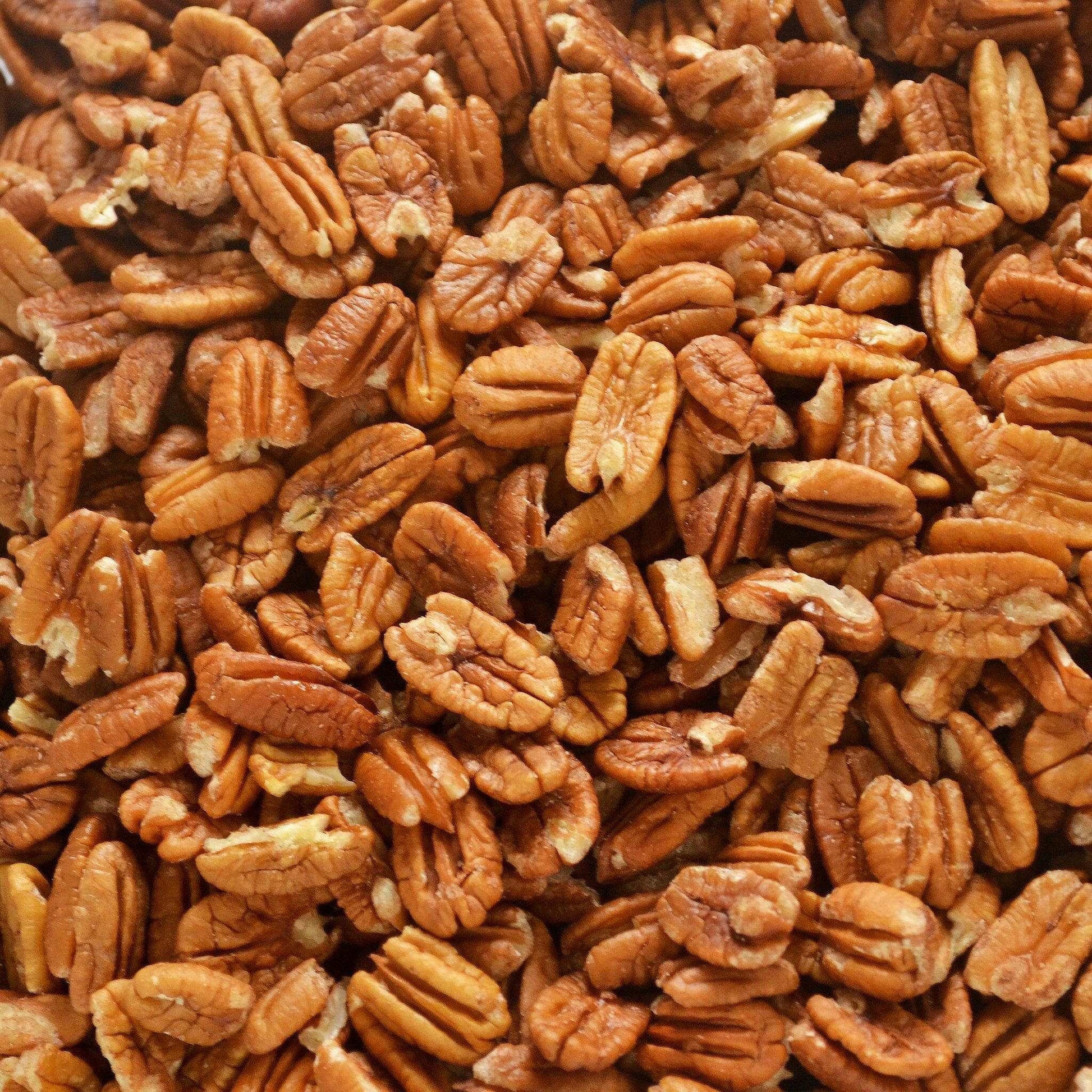 Fresh Texas Native Pecan Halves-Unsprayed Raw Wild-Harvested.