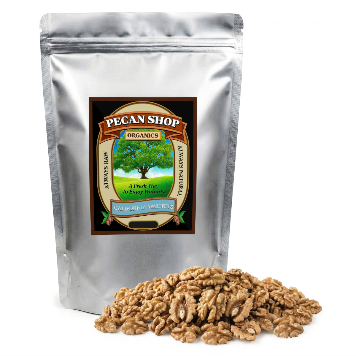 Sea Salt Sprouted California Walnuts (Organic)